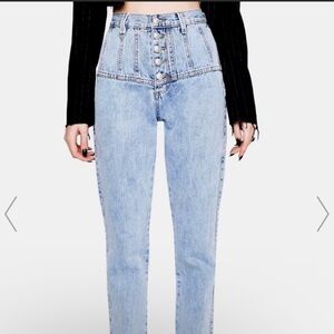 𝅺NEON blonde jeans